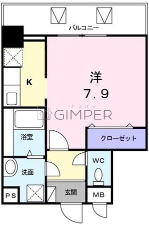 目白シティの物件間取画像